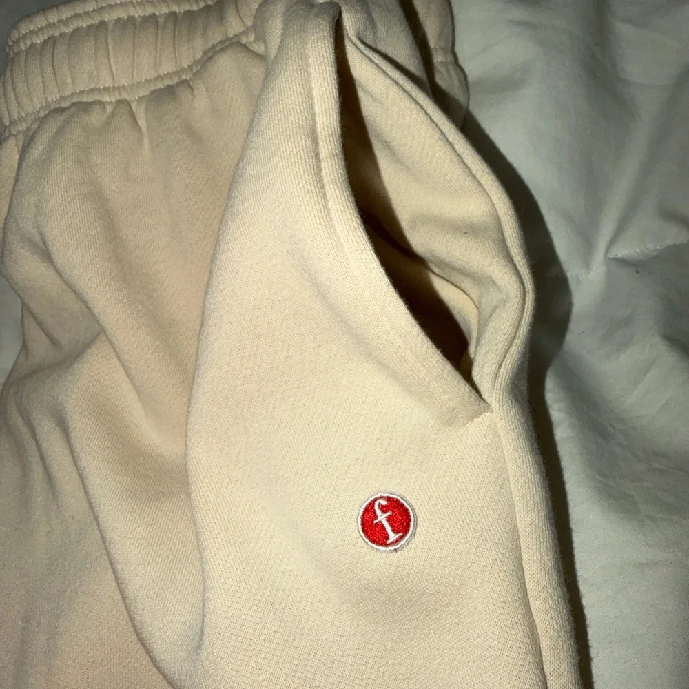 Unisex Cream Pajama Pants